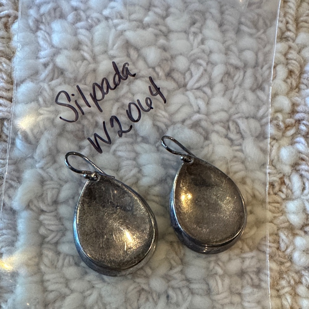 Silpada 925 Silver Teardrop Earrings